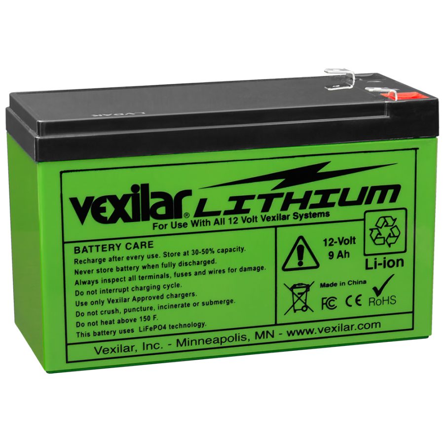 VEXILAR V-100L 12V LITHIUM ION BATTERY