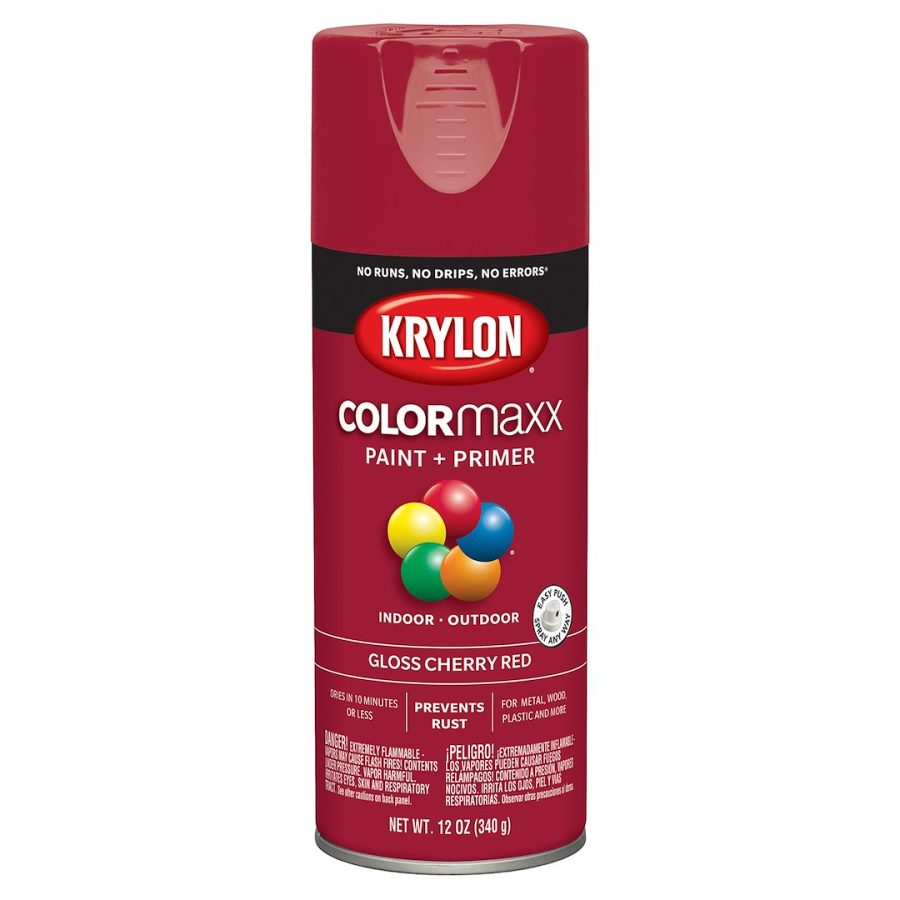 VHT 5511 GLOSS CHERRY RED, Gloss Cherry Red; 12 Ounce Aerosol Can; Used For Wood/ Metal/ Wicker/ Plastic/ Glass/ Ceramic/ Fabric/ Paper Surface