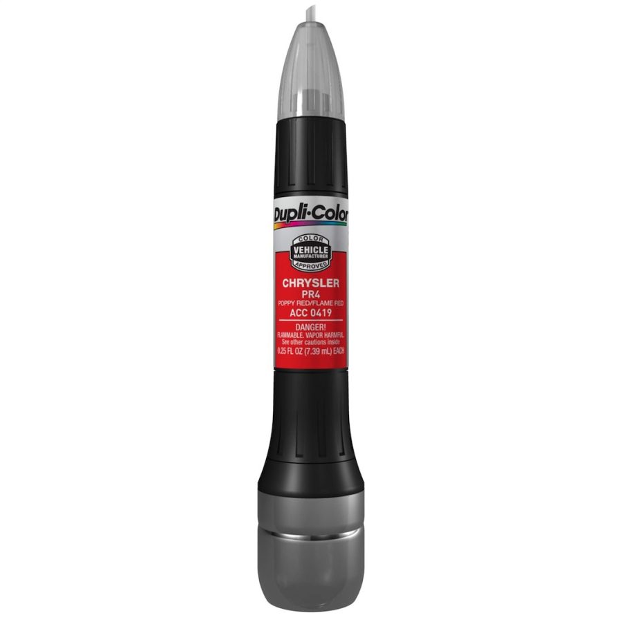 VHT ACC0419 SF FLAME RED, Use For Automotive Body Paint Repair; Poppy Red/ Flame Red Paint Code PR4; 0.25 Ounce Pen