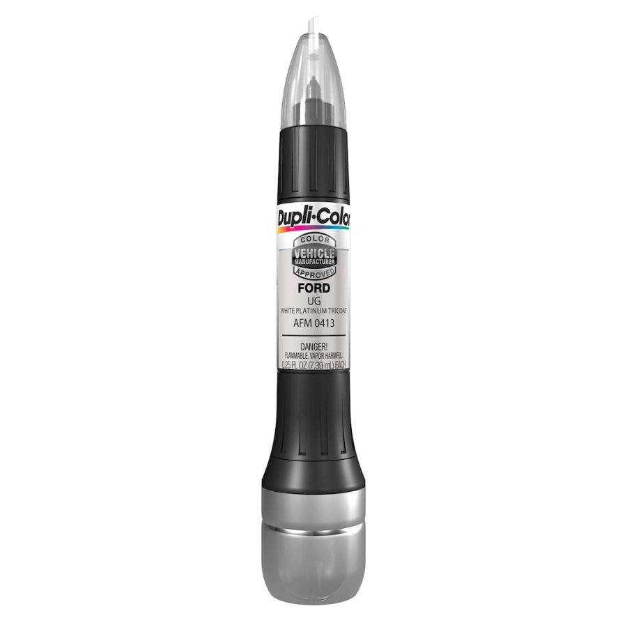 VHT AFM0413 AI1 WHITE PLAT TRICOAT UG, Use For Automotive Body Paint Repair; White Platinum Tricoat Paint Code UG; 0.25 Ounce Pen