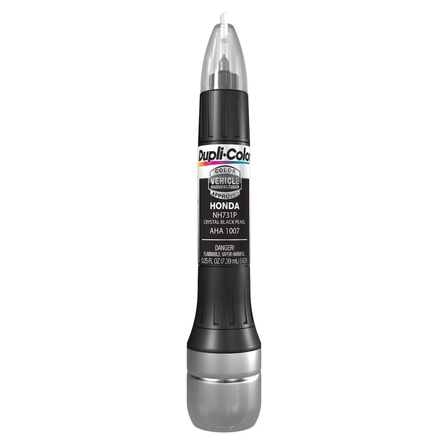 VHT AHA1007 AI1 CRYSTAL BLK PEARL, Use For Automotive Body Paint Repair; Crystal Black Pearl Paint Code NH731P; 0.25 Ounce Pen