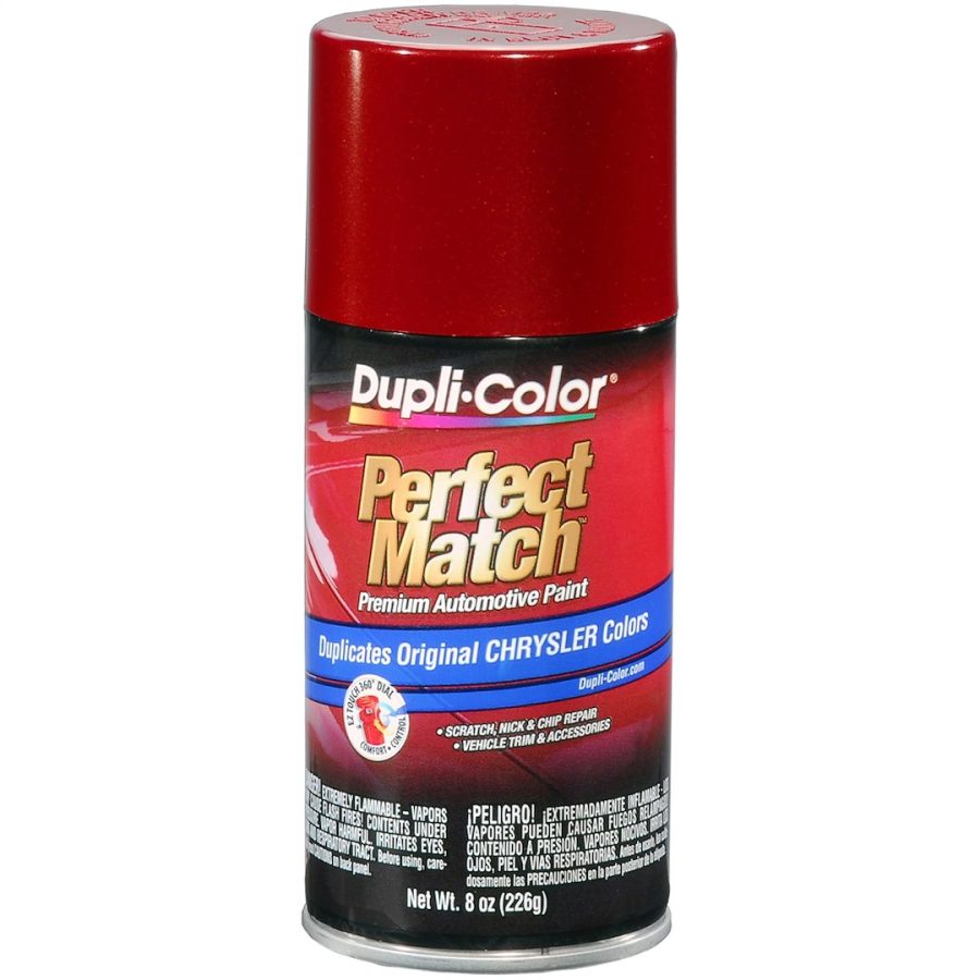 VHT BCC0412 P/M INFERNO RED M PEL WEL, Use For Automotive Body Paint Repair; Metallic Inferno Red Paint Code PEL/ WEL; 8 Ounce Aerosol Can