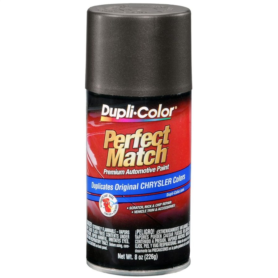 VHT BCC0443 PERFECT MATCH CHRYSLER AEROSOL GRAN, Use For Automotive Body Paint Repair; Granite Crystal Metallic Paint Code LAU; 8 Ounce Aerosol Can