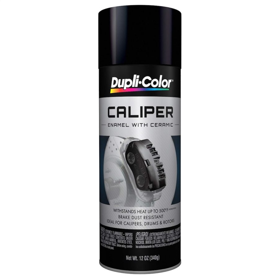 VHT BCP102 BLK CALIPER, Heat Resistant to 500 Degrees Fahrenheit; Gloss Black; 12 Ounce Aerosol Spray Can