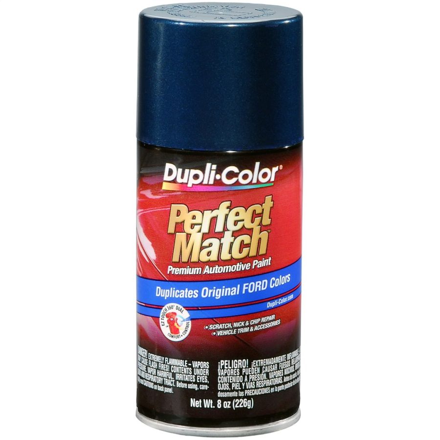 VHT BFM0187 P/M DARK BLUE MET., Use For Automotive Body Paint Repair; Dark Blue Metallic Paint Code 3L; 8 Ounce Aerosol Can