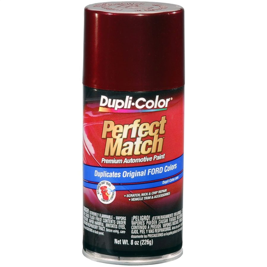 VHT BFM0373 P/M DK. TOREADOR RED, Use For Automotive Body Paint Repair; Dark Toreador Red Paint Code JL/ JM; 8 Ounce Aerosol Can