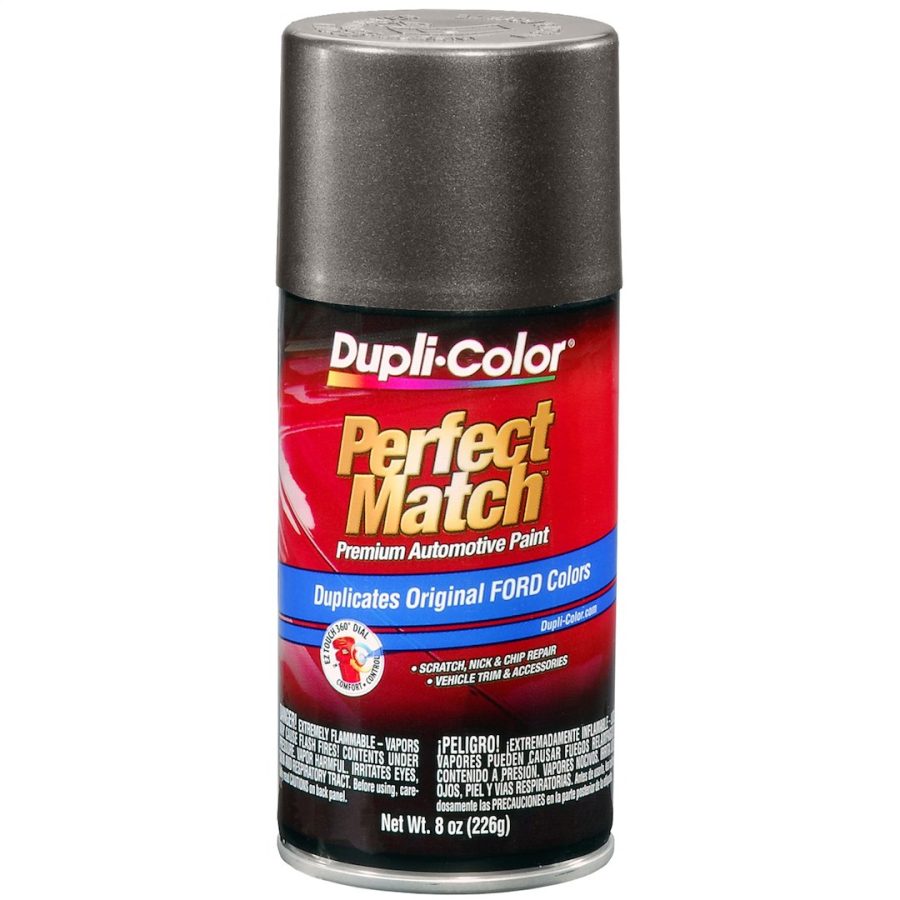 VHT BFM0414 PERFECT MATCH FORD AEROSOL INGOT SI, Use For Automotive Body Paint Repair; Ingot Silver Metallic Paint Code UX; 8 Ounce Aerosol Can