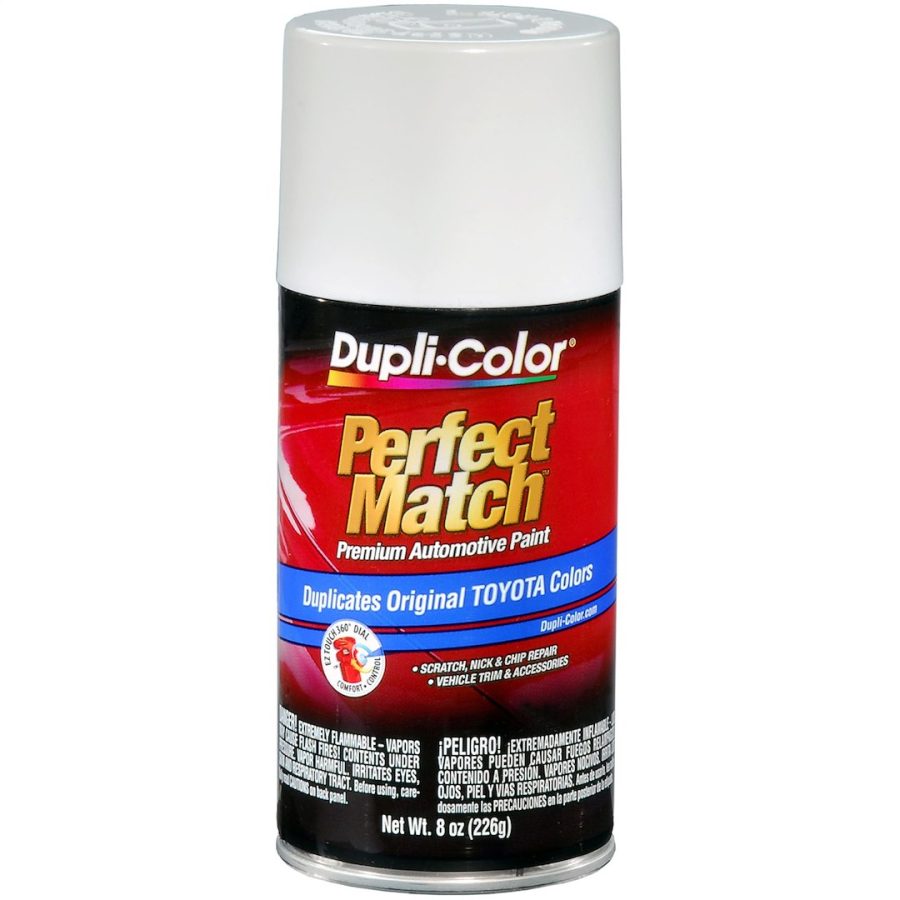 VHT BTY1556 P/M SUPER WHITE II 040, Use For Automotive Body Paint Repair; Super White II Paint Code 040; 8 Ounce Aerosol Can