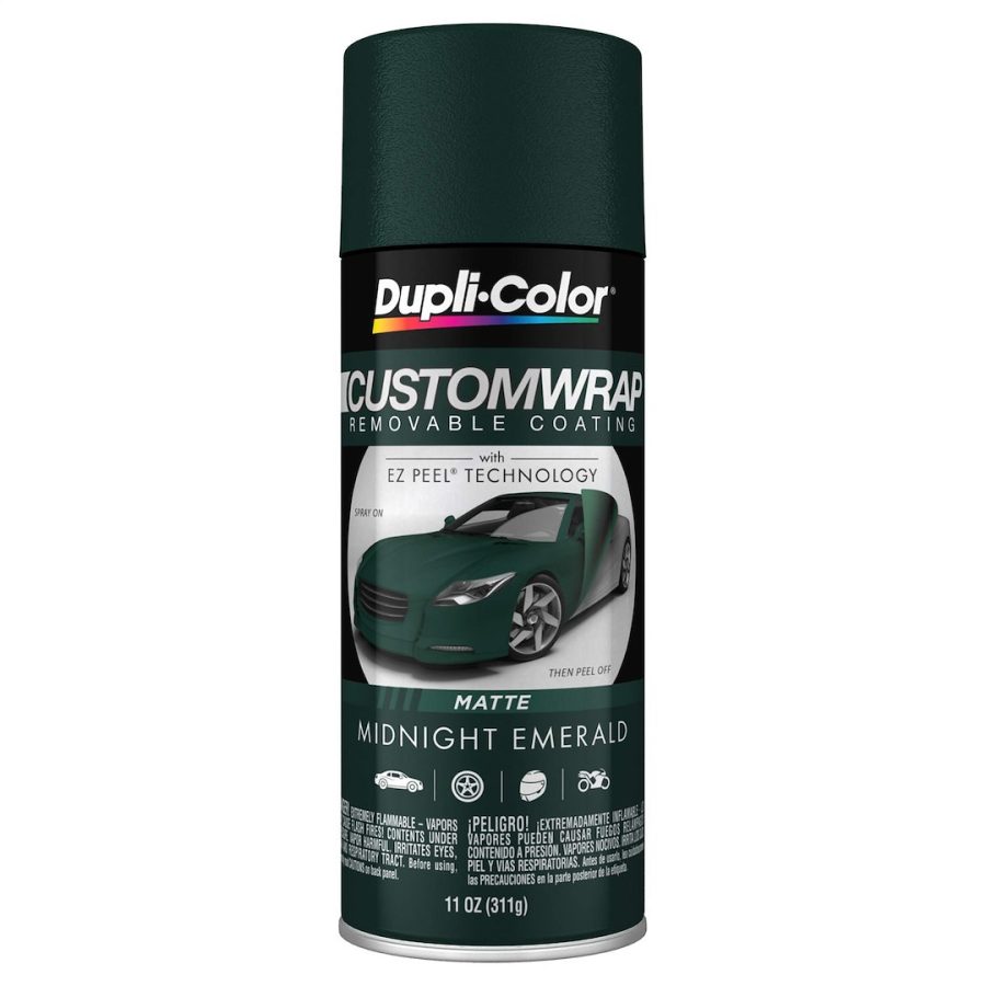 VHT CWRC813 MATTE MIDNIGHT GREEN **NEW**, Removable Coating; Matte Midnight Emerald; Aerosol Can; 11 Ounce