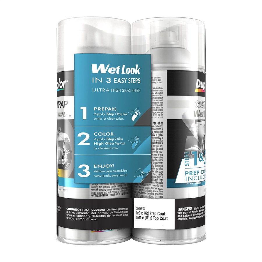 VHT CWRC886 GLOSS CLEAR **NEW**, Removable Coating; Gloss Clear; Aerosol Can; 12 Ounce