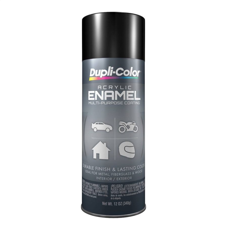 VHT DA1600 ENAMEL GLOSS OSHA BLK, Gloss Black (OSHA Black); 12 Ounce Aerosol Can; General Purpose