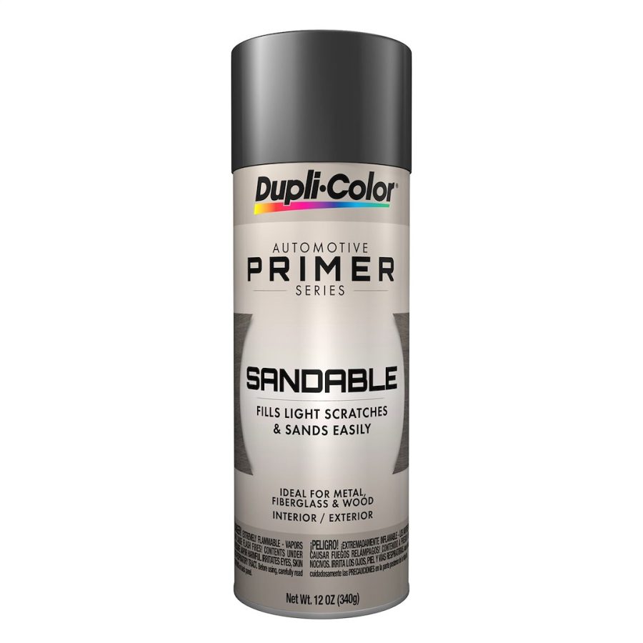 VHT DAP1692 SNDBLE GRAY HOT ROD PRMER, Sandable Primer; For Use On Metal/ Wood and Fiberglass; Gray Hot Rod Primer; 12 Ounce Aerosol Can; Single