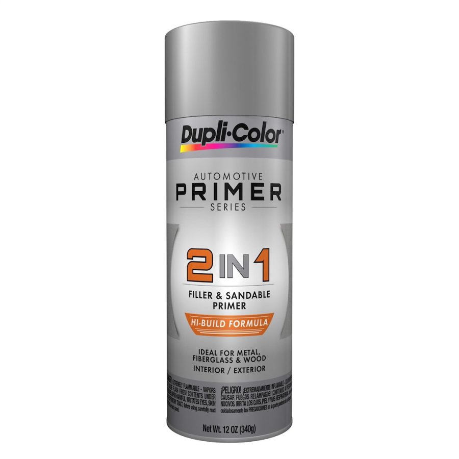 VHT DAP1700 FILLER PRIMER LIGHT GRAY, Base Coat/ Sandable/ Scratch Filler Primer; Light Gray; 12 Ounce Aerosol Can; Single