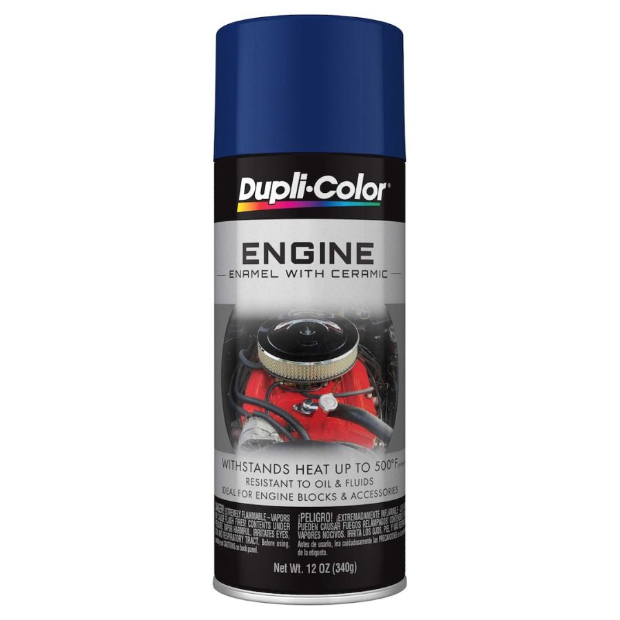 VHT DE1606 ENGNE FORD DARK BLUE, Heat Resistant to 500 Degrees Fahrenheit; Ford Dark Blue; 12 Ounce Aerosol Spray Can