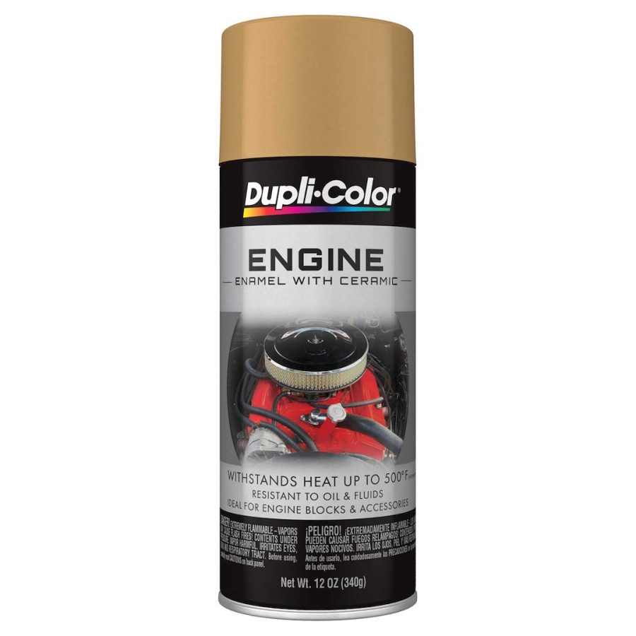 VHT DE1638 ENML CUMMINS BEIGE, Heat Resistant to 500 Degrees Fahrenheit; Cummins Beige; 12 Ounce Aerosol Spray Can