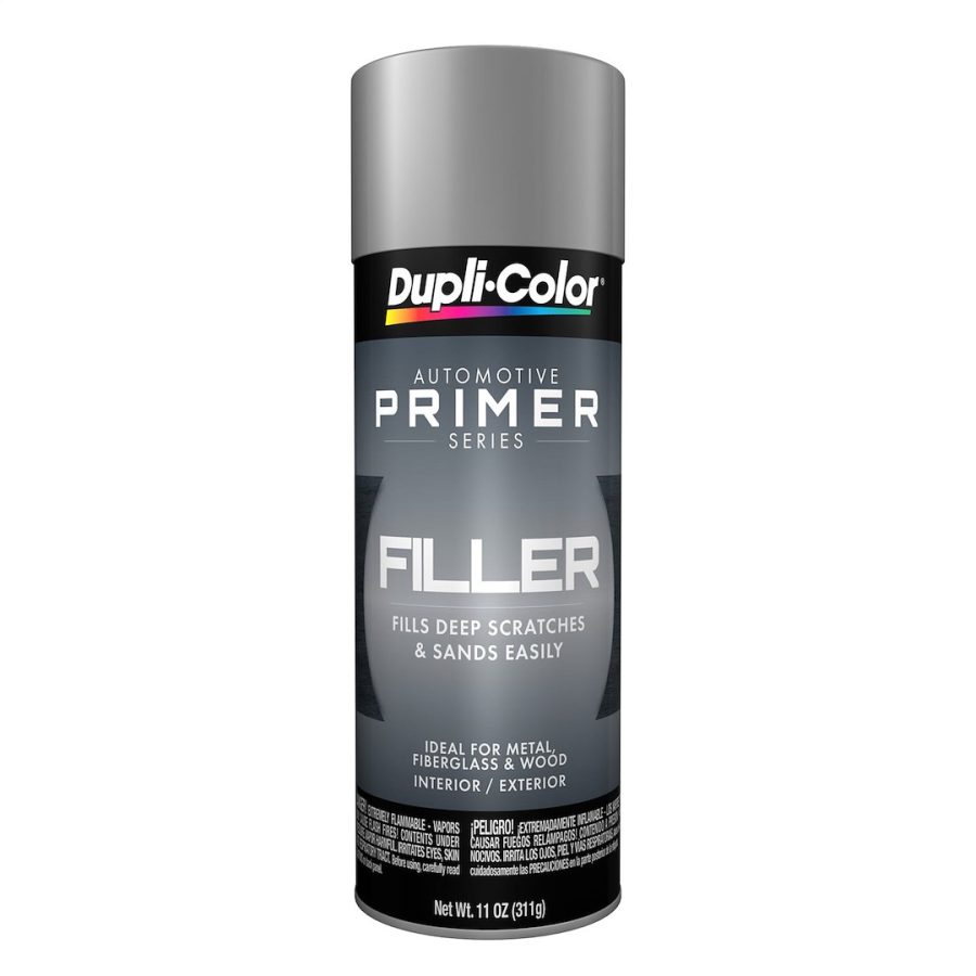 VHT FP101 SCRATCH FILLER&PRMR GRY, Base Coat/ Scratch Filler Primer; Primer Gray; 11 Ounce Aerosol Can; Single