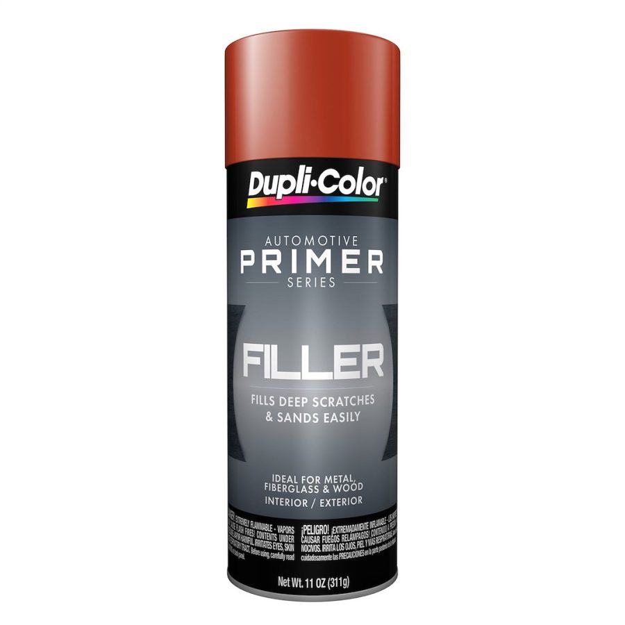 VHT FP102 SCRTCH FILL&PRIM RED OXDE, Base Coat/ Scratch Filler Primer; Red Oxide Primer; 11 Ounce Aerosol Can; Single