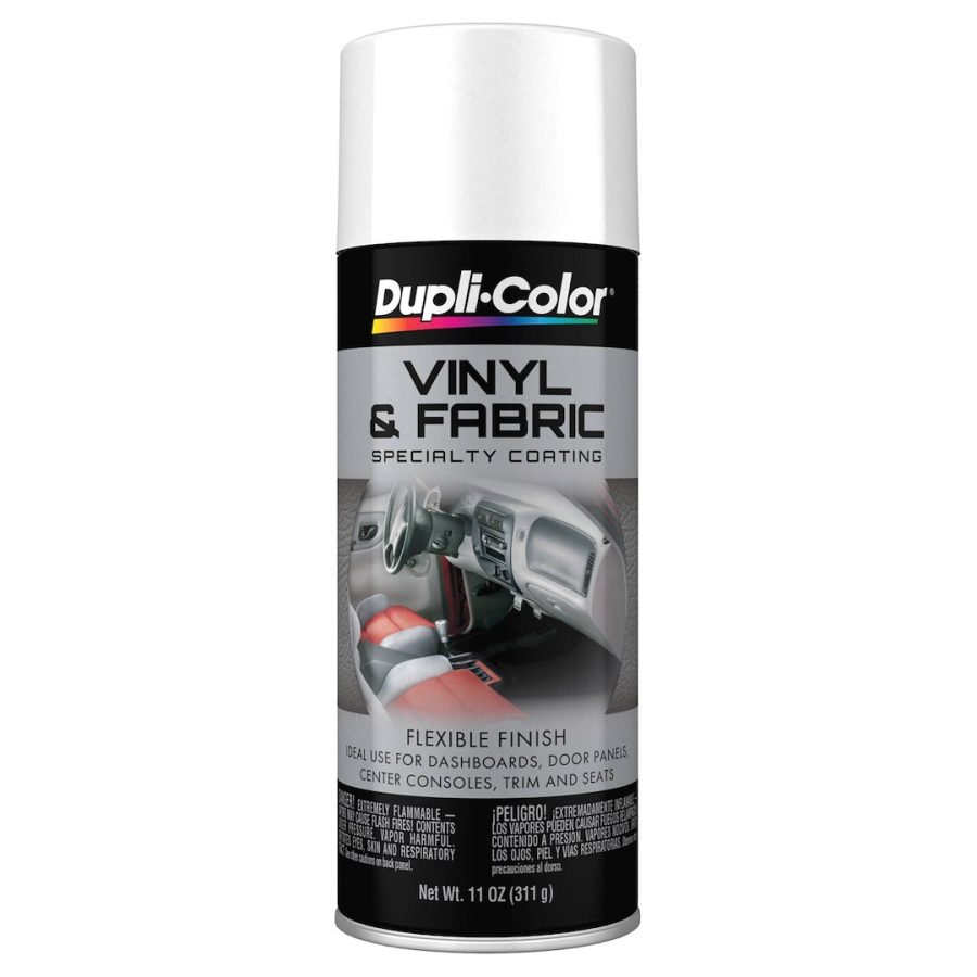 VHT HVP105 VINYL HP GLOSS WHITE, Use To Restore Vinyl Seats/ Dash Boards/ Door Panels/ Shifter Boots And Consoles; White; Aerosol Can; 11 Ounce