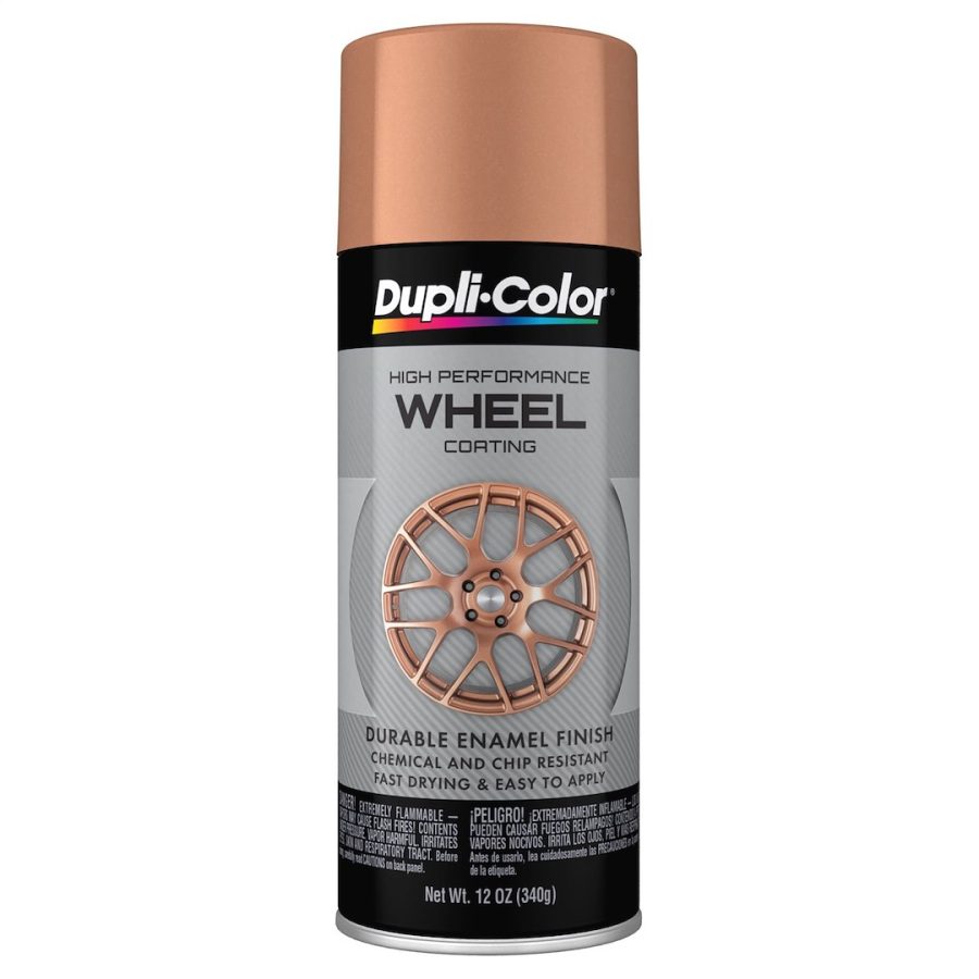 VHT HWP109 DC WHEEL COATING AEROSOL MATTE ROSE, Use To Restore Wheel Appearance And Protect Against Brake Dust/ Chipping/ Chemicals/ Heat/ Cracking/ Peeling; Matte Rose Gold; Heat Resistant 60 To 95 Degrees Fahrenheit; 12 Ounce Aerosol Can