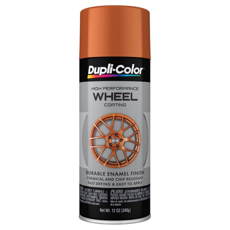 VHT HWP110 DC WHEEL COATING AEROSOL MATTE COPP, Use To Restore Wheel Appearance And Protect Against Brake Dust/ Chipping/ Chemicals/ Heat/ Cracking/ Peeling; Matte Copper; Heat Resistant 60 To 95 Degrees Fahrenheit; 12 Ounce Aerosol Can