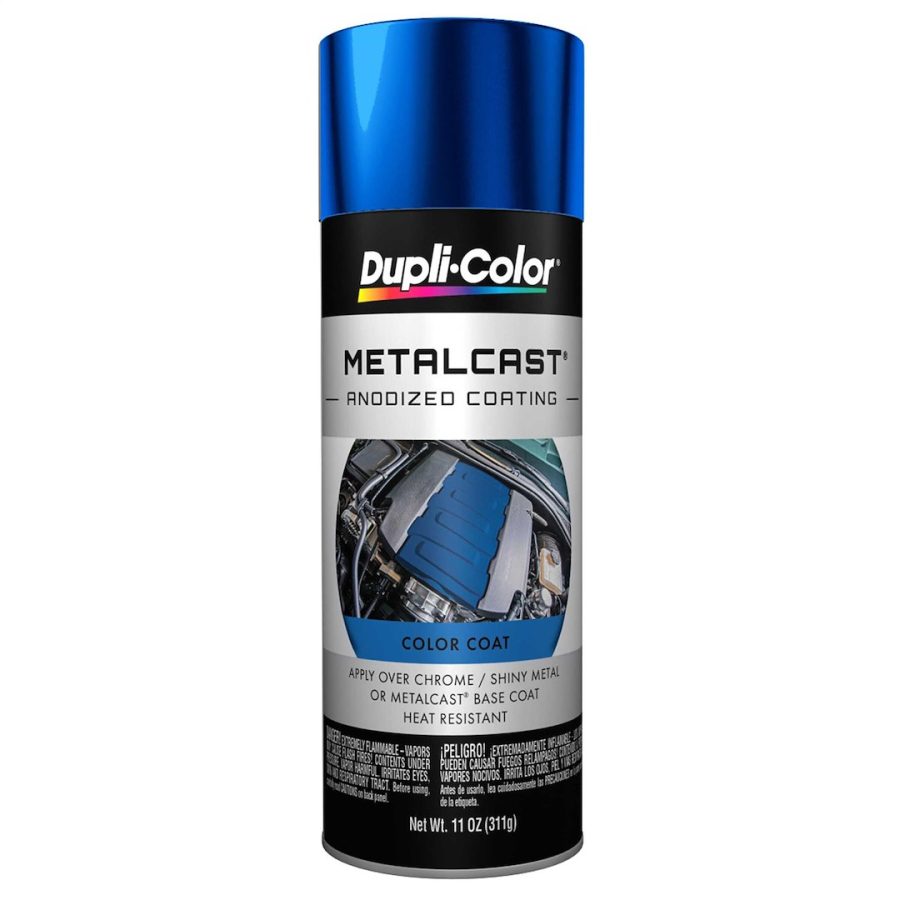 VHT MC201 BLUE METAL CAST, Heat Resistant To 500 Degrees Fahrenheit; Blue Anodized; Aerosol Spray Can; 11 Ounce