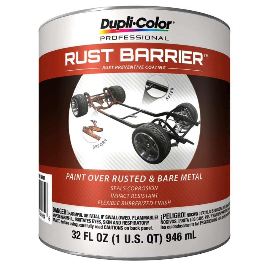 VHT RBQ100 R/B RUST PREVNT BLK QT, Use To Prevent Rust on Bare Metal/ Rusted Surface; 1 Quart Can; Single