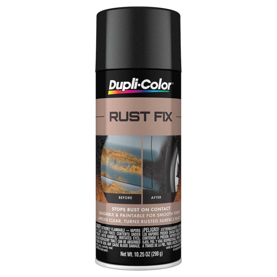 VHT RF129 RUST FIX, Use To Destroy Rust And Turns To A Black Metal Protecting Coating To Prevent Future Rust From Forming; Spray On; Black; 10.25 Ounce Aerosol Can; Single