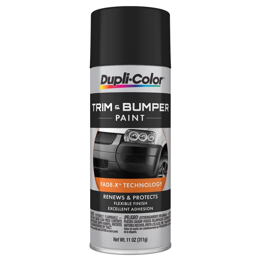 VHT TB101 TRIM & BUMPER BLACK, Trim And Bumper Paint; Black; Aerosol Can; 11 Ounce