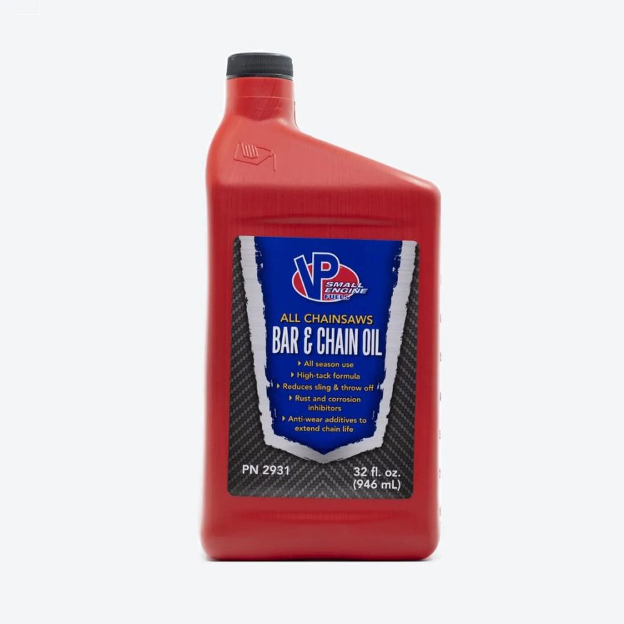 VP FUEL 2931 BAR AND CHAIN OIL QUART RETAIL BOTT, Used For Chainsaw; 1 Quart Bottle; Single; SAE 30