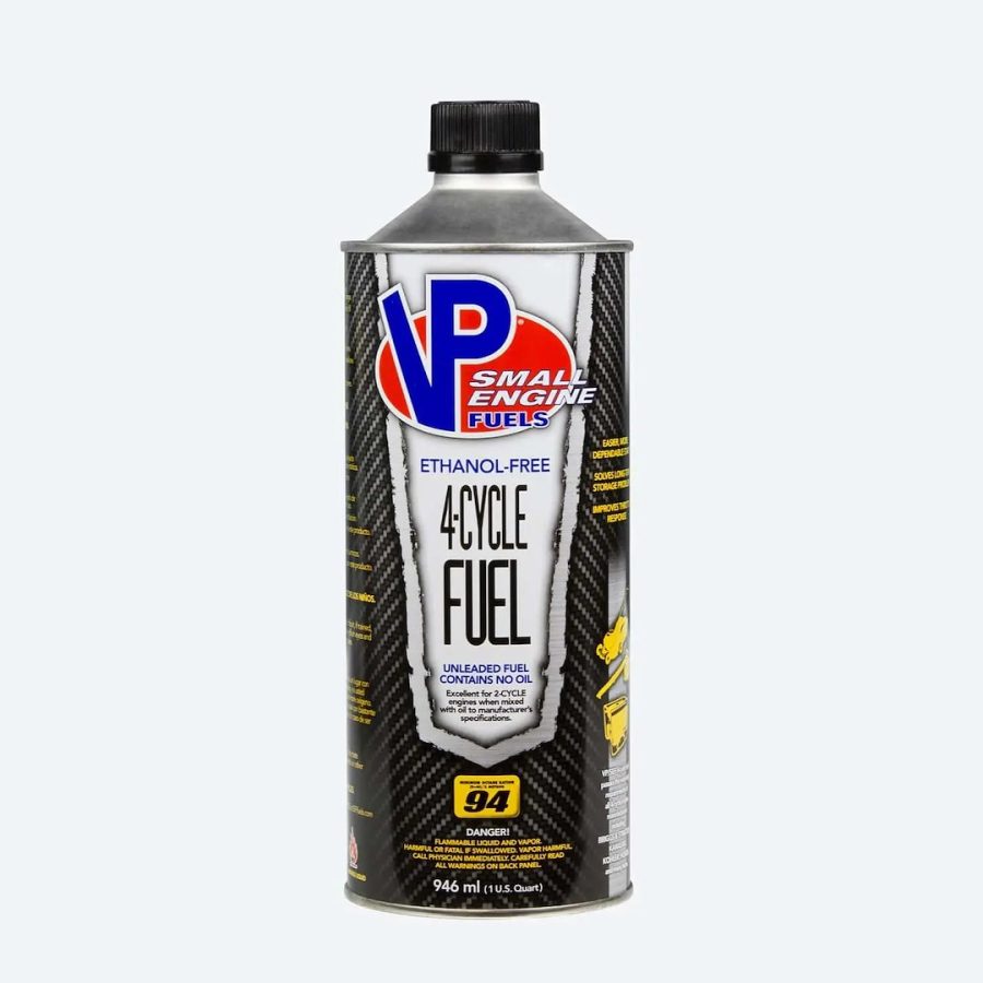 VP FUEL 62051 4 CYC CANADA SINGLE, Use With Small Engines; Unleaded; 4 Cycle; Ethanol Free; 1 Quart Bottle; Single