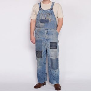 Vintage Big Mac Distressed Patchwork Cargo Pants