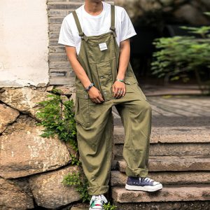 Vintage Casual Bungee Overalls