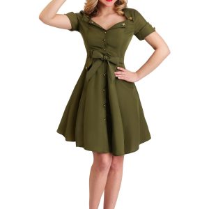 Vintage Combat Cutie Costume for Women