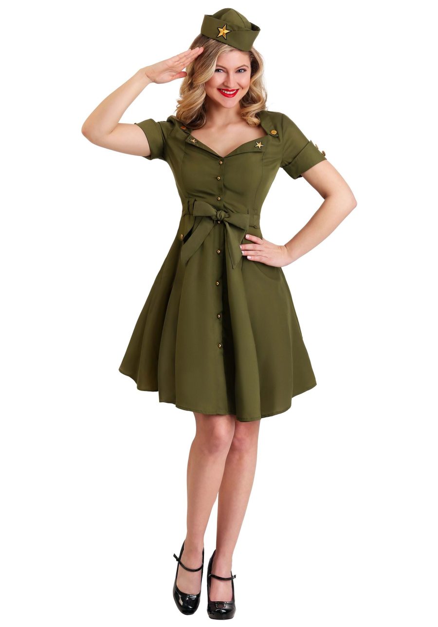 Vintage Combat Cutie Costume for Women