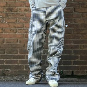 Vintage Striped 7oz Indigo Stripe Cargo Pants