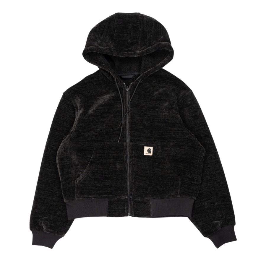 W' OG Active Sweat Jacket in Black