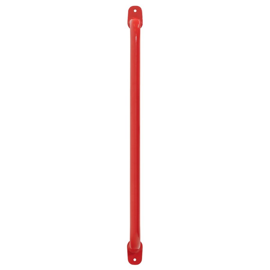 WEATHER GUARD 9895-7-01 LARGE VAN GRAB HANDLE, Powder Coated; Red; Steel; 26.2 Inch; Rear Door D-Pillar/ Shelf End Panel; Single; With Mounting Hardware