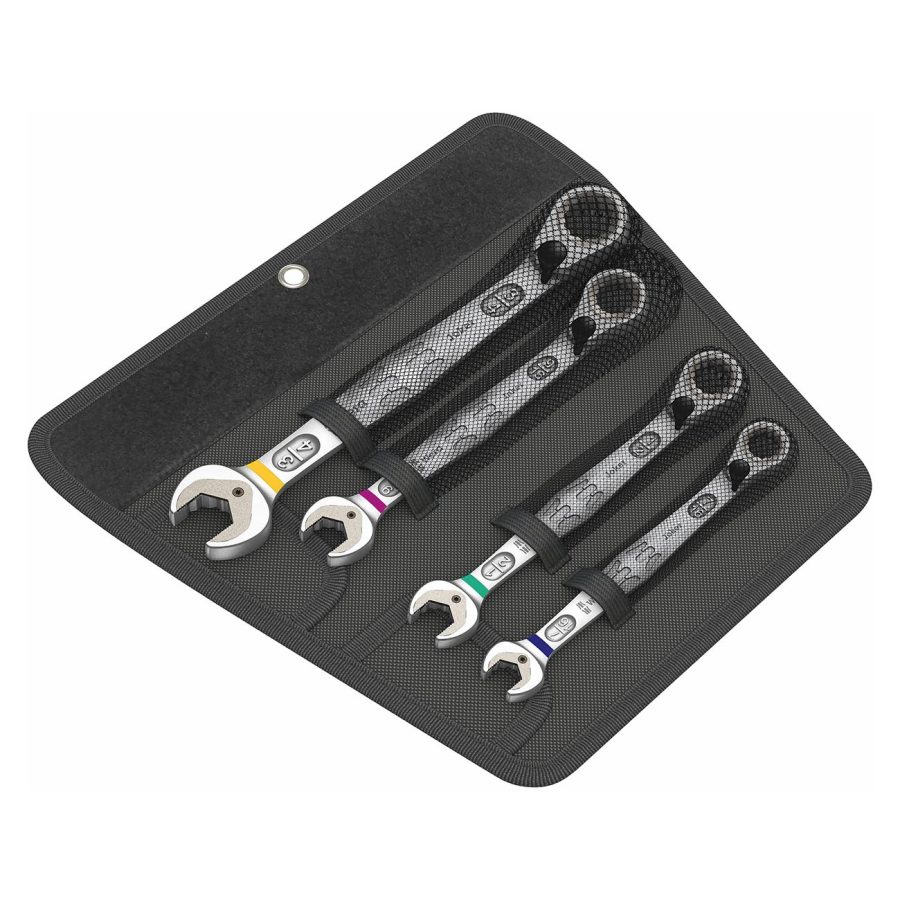 WERA 05020092001 SAE Joker Ratchet Set for Switch Combination Wrench (4-Piece Set)