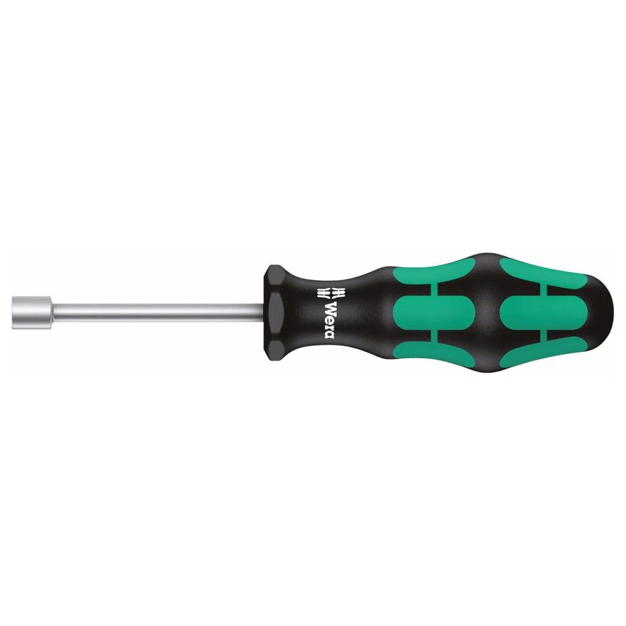 WERA 05029463001 Kraftform Plus Hollow Shaft Metric Nutdriver: 7mm x 90mm