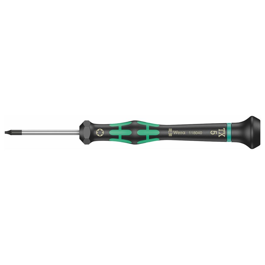 WERA 05118040001 Kraftform Micro 2067 Torx TX Electronics Precision Screwdriver 40mm