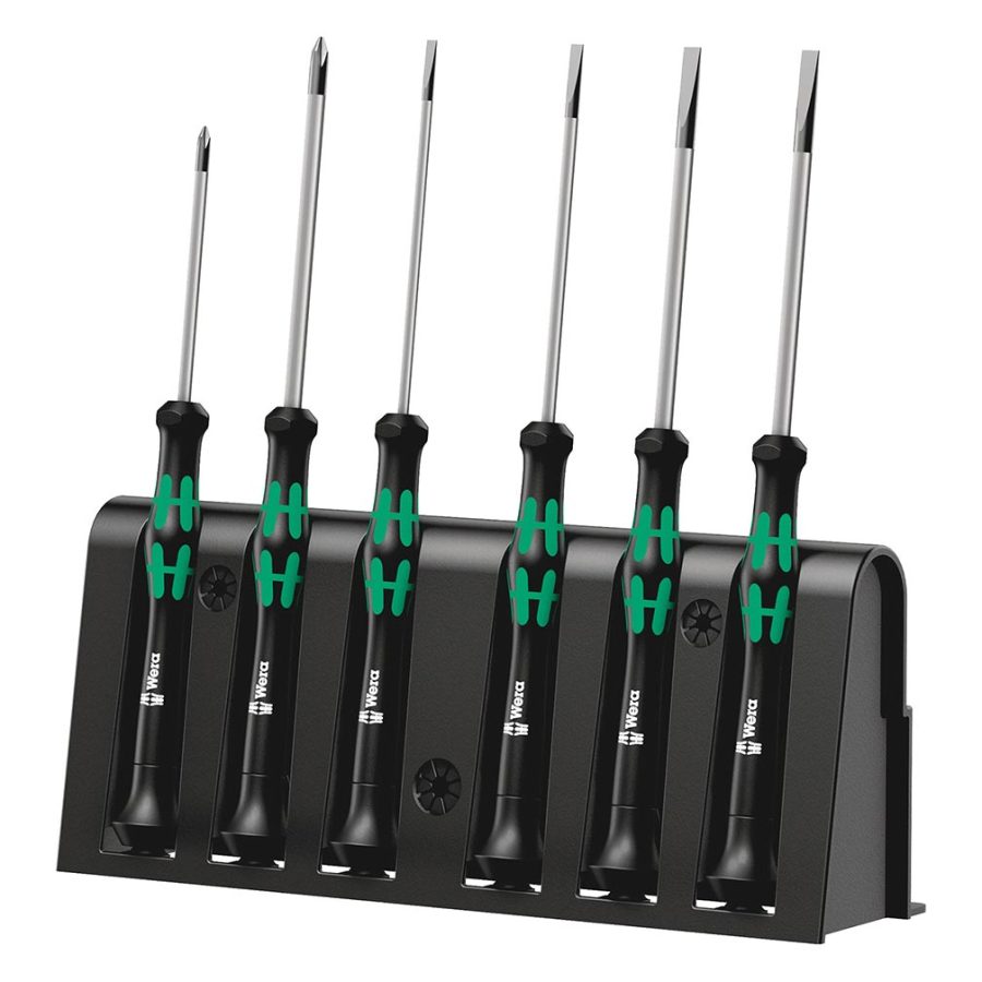 WERA 05118152001 Kraftform Electronic Micro Screwdriver 6 Piece Setc