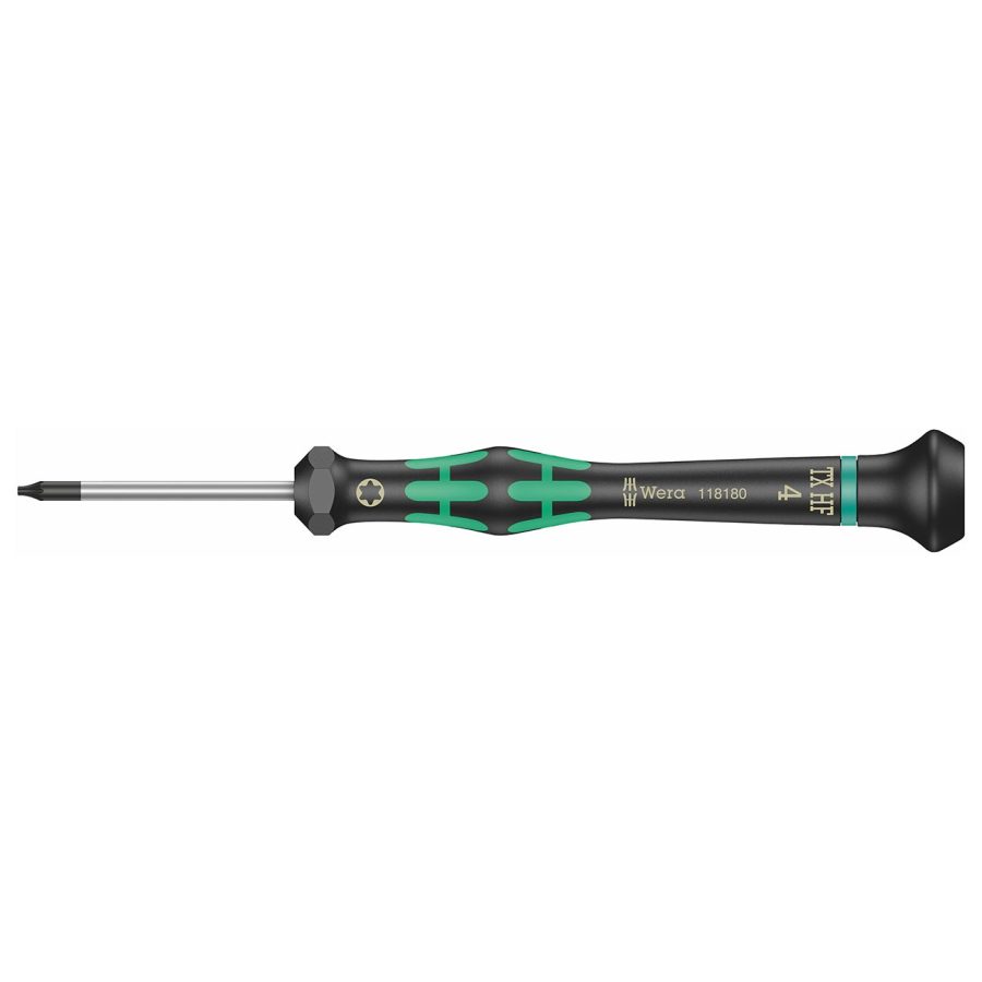 WERA 05118180001 Micro Electronics Precision TORX Screwdriver TX #4 x 40mm