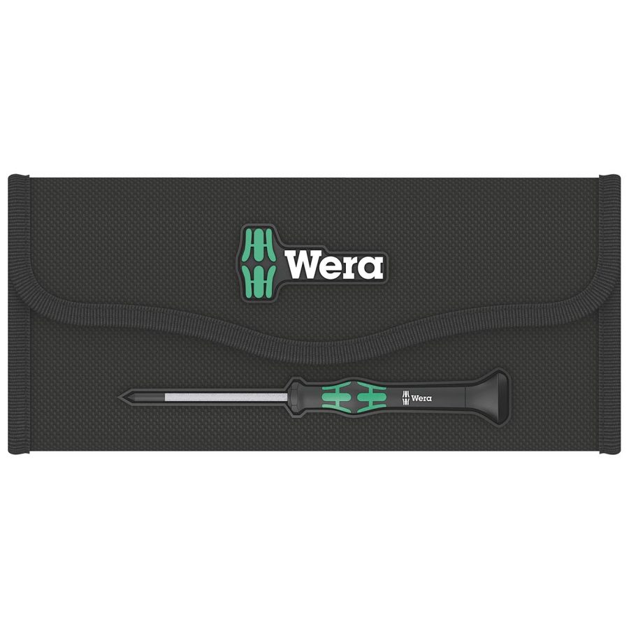 WERA 05671385001 Pouch for Precision Micro Screwdrivers - Empty Pouch (Holds 12)