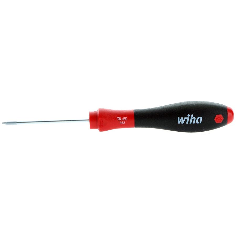 WIHA 36264 SoftFinish Cushion Grip Torx Screwdriver T5 x 60mm