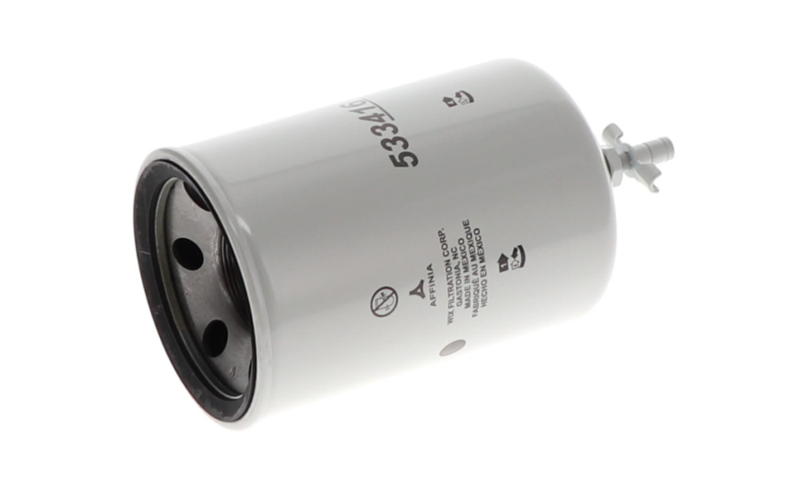 WIX 33416 FUEL, Spin-On Fuel/ Water Separator Filter; 6.61 Inch Height x 3.681 Inch Outer Diameter; 8 Micron Element; For Use With Natural Gas Fuel Cummins Engines