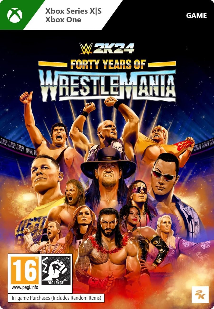 WWE 2K24: 40 Years of Wrestlemania Edition for Xbox One/Series X (USA)