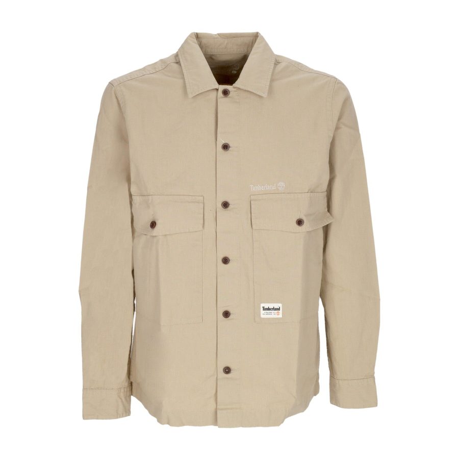 Wf Roc Overshirt Humus Men's Long Sleeve Shirt