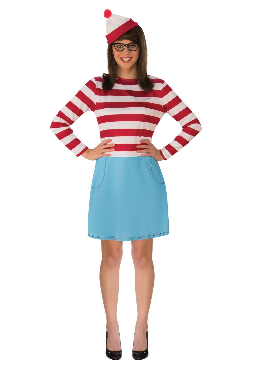 Where's Waldo Wenda Adult Costume