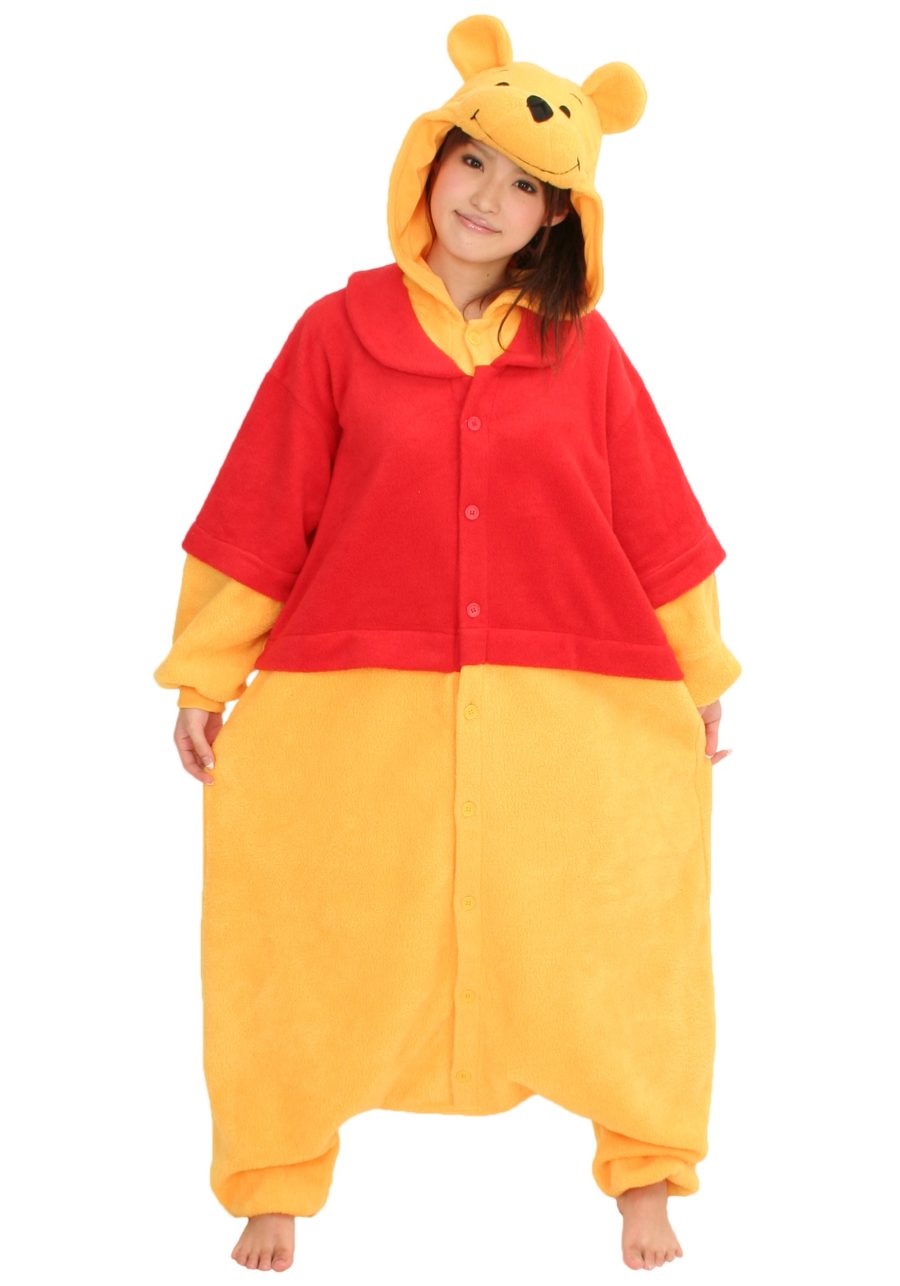 Winnie the Pooh Pooh Bear Kigurumi Pajamas