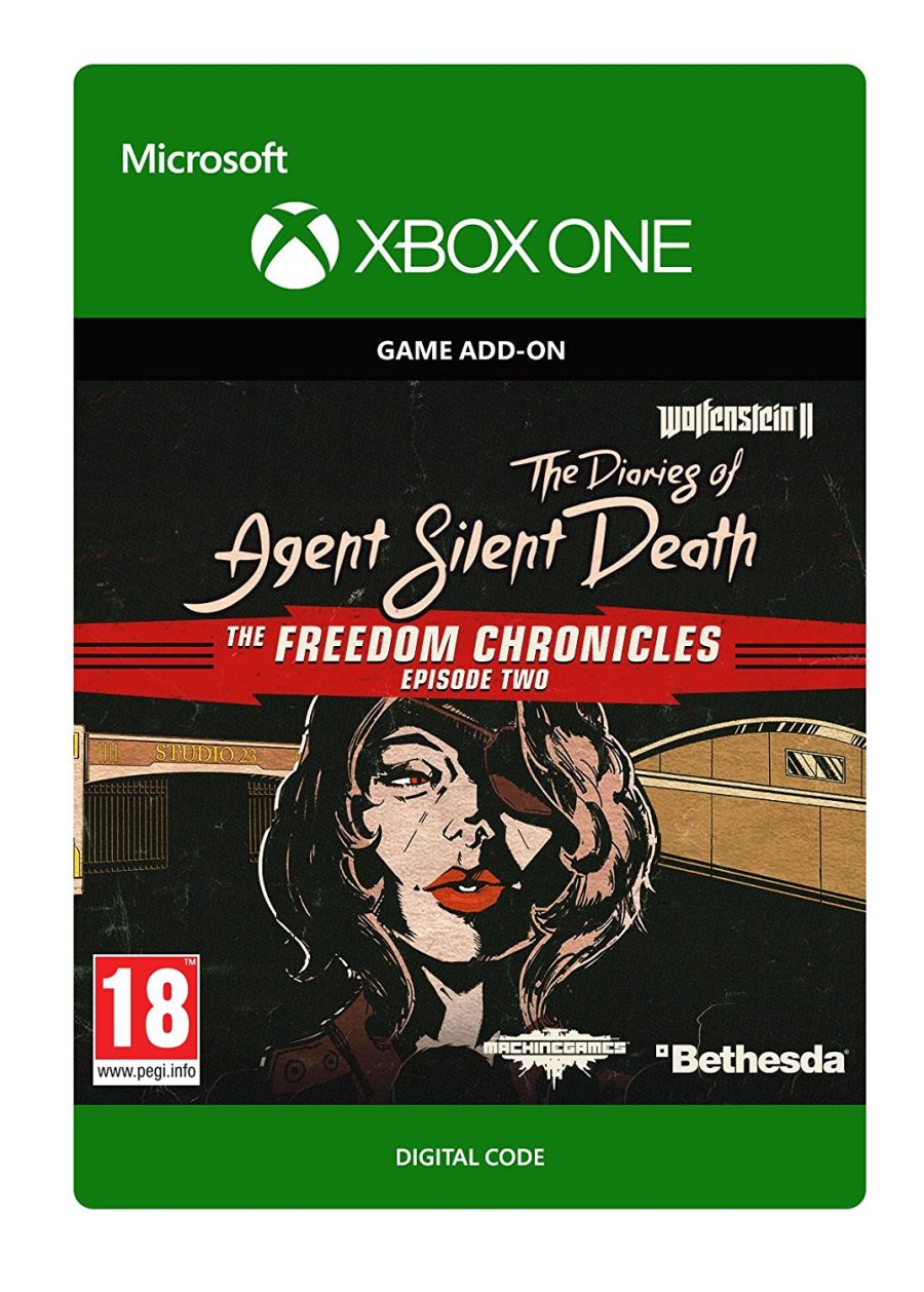 Wolfenstein II: The New Colossus: The Diaries of Agent Silent Death DLC Digital Copy Key (Xbox One)